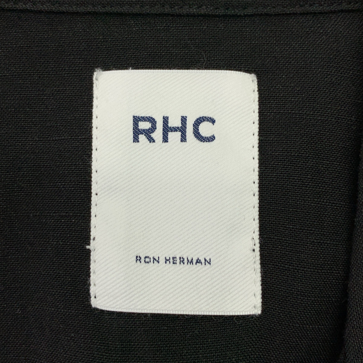 RHC Ron Herman / アールエイチシーロンハーマン | リネン スリット オープンカラー シャツ ブラウス | XS | レディース
