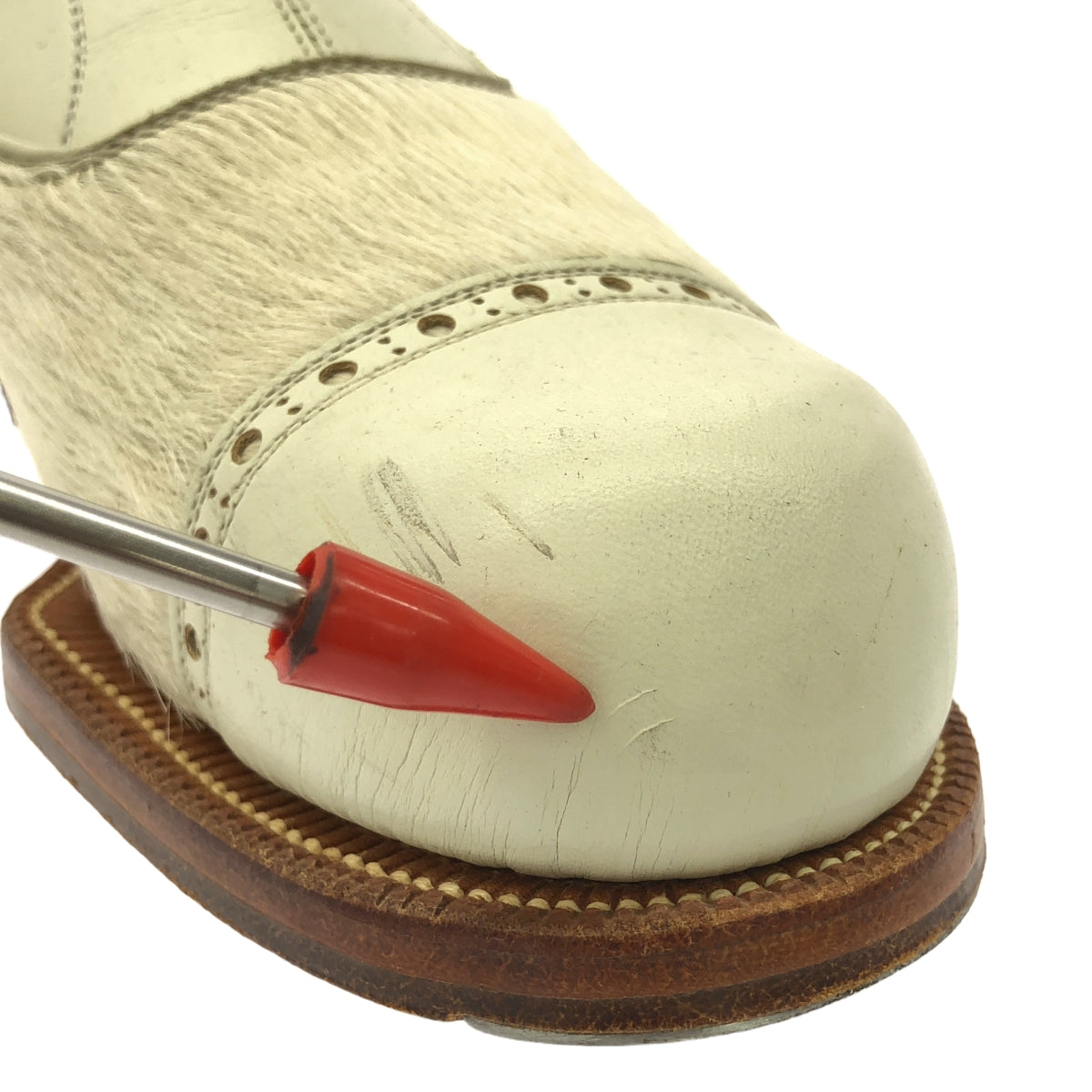 OTOPE / 오토페 | Elastic 하라코 전환 슬리폰 신발 | 21.5 | 화이트 | 여성