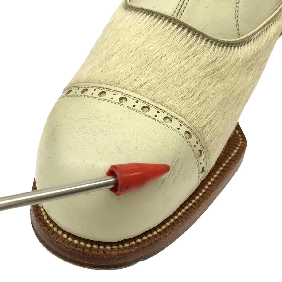 OTOPE / 오토페 | Elastic 하라코 전환 슬리폰 신발 | 21.5 | 화이트 | 여성