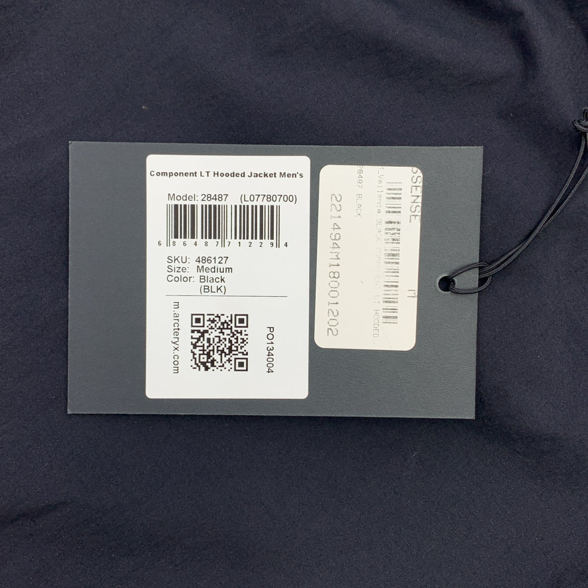 ARC'TERYX VEILANCE / 아크테릭스베이란스 | COMPONENT LT HOODIE 컴포넌트 나일론 재킷 | M | 맨즈