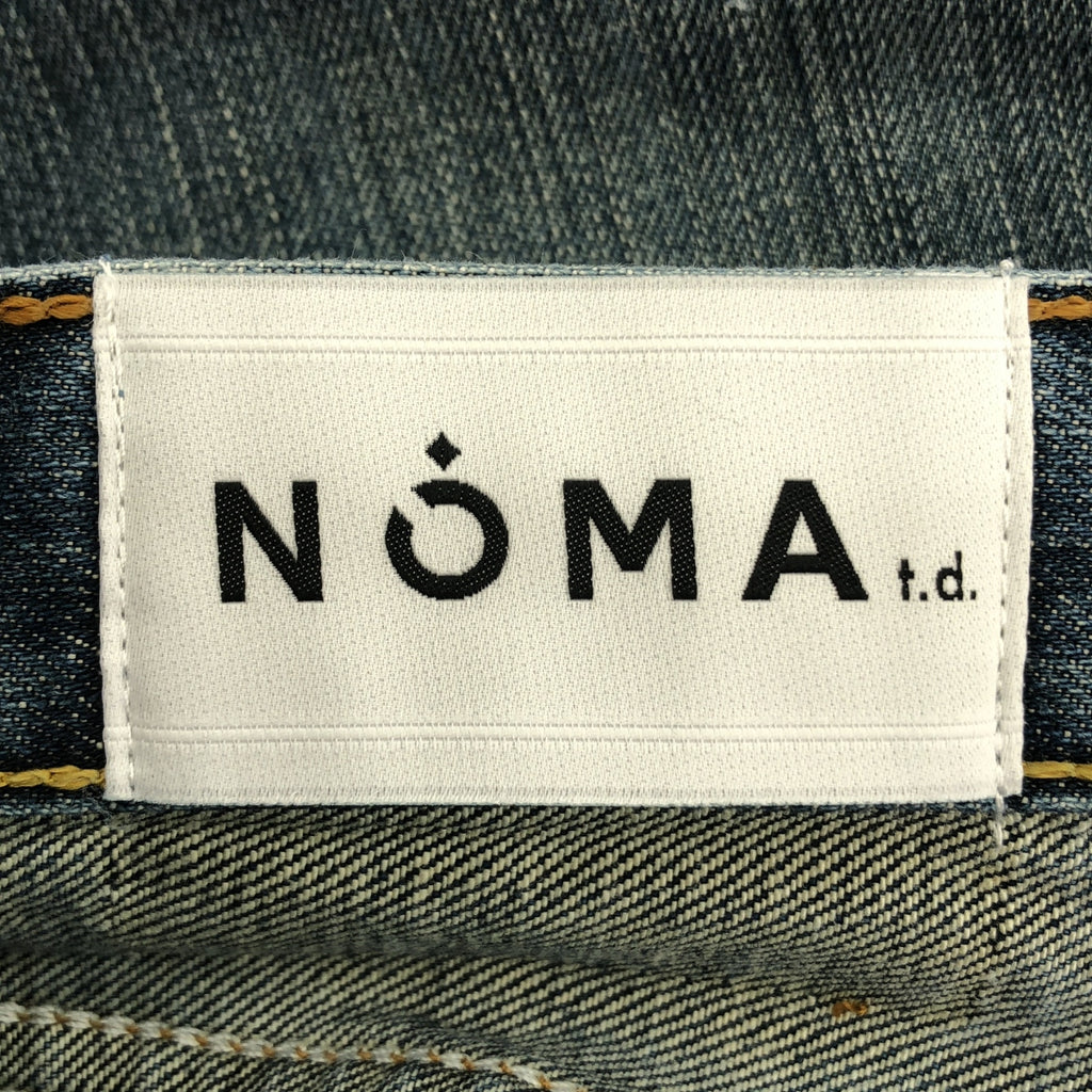 NOMA t.d. / ノーマティーディ | Bandana Embroidery Denim Pants バンダナエンブロイダリー デニムパンツ | M | インディゴ | レディース