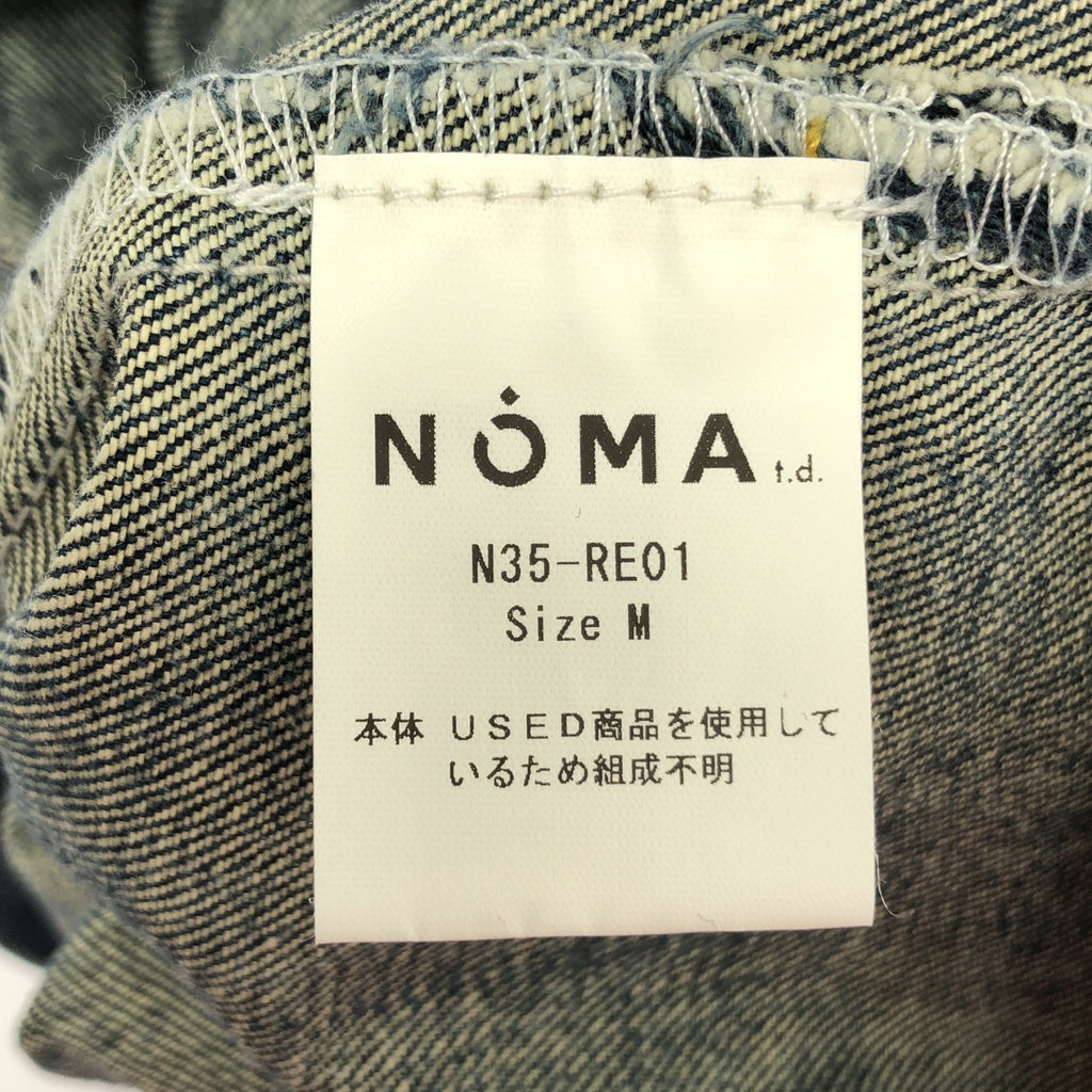 NOMA t.d. / ノーマティーディ | Bandana Embroidery Denim Pants バンダナエンブロイダリー デニムパンツ | M | インディゴ | レディース