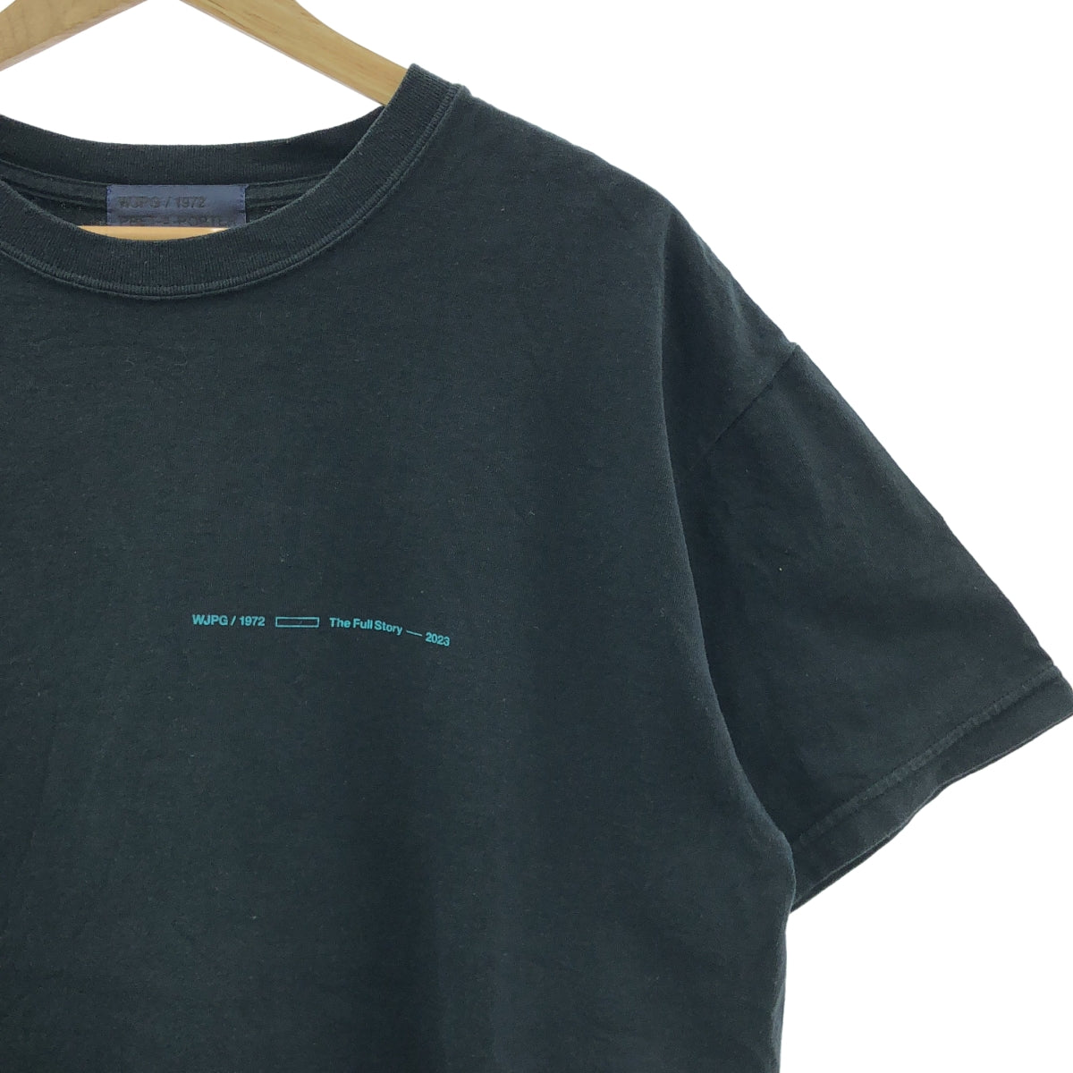 SOE / ソーイ | 2023SS | Washed Tshirts OAS ウォッシュド Tシャツ | 1 | ブラック | メンズ