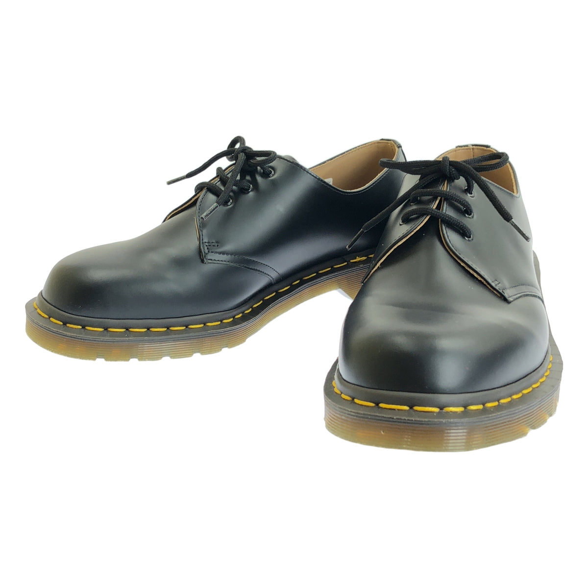 【美品】  COMME des GARCONS HOMME DEUX / コムデギャルソンオムドゥ | × Dr.Martens / ドクターマーチン MIE 1461 / レザー 3ホールシューズ 革靴 | UK10 | black | メンズ
