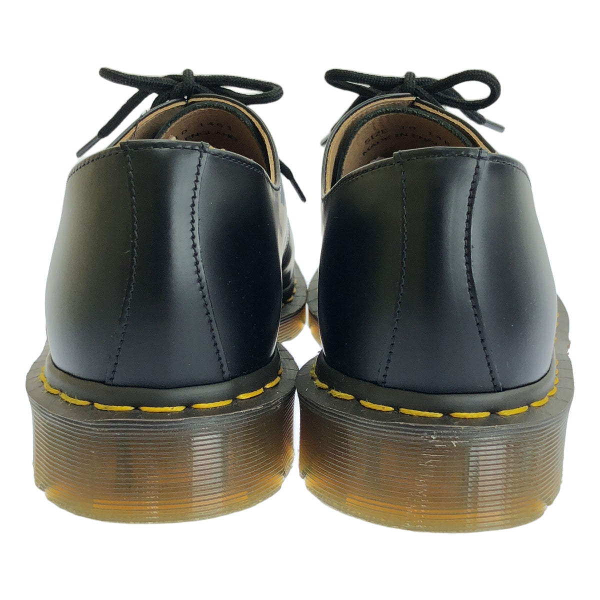 【美品】  COMME des GARCONS HOMME DEUX / コムデギャルソンオムドゥ | × Dr.Martens / ドクターマーチン MIE 1461 / レザー 3ホールシューズ 革靴 | UK10 | black | メンズ