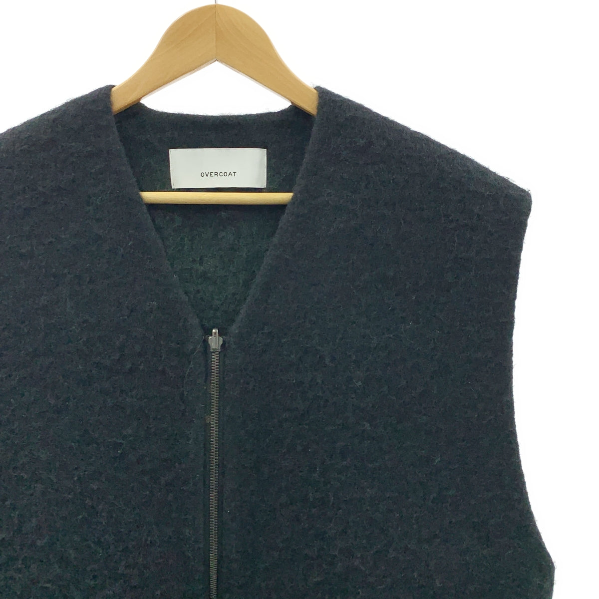 OVERCOAT / オーバーコート | Alpaca Reversible Vest アルパカ ウール リバーシブル ベスト | 1 | メンズ