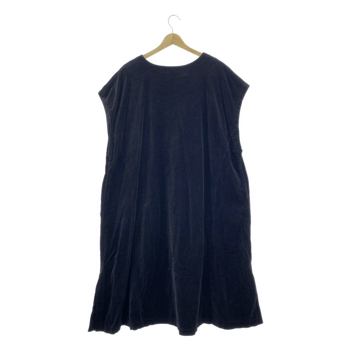 nest robe / ネストローブ | ベロア オーバーシルエット ポケット付き ワンピース | F | レディース