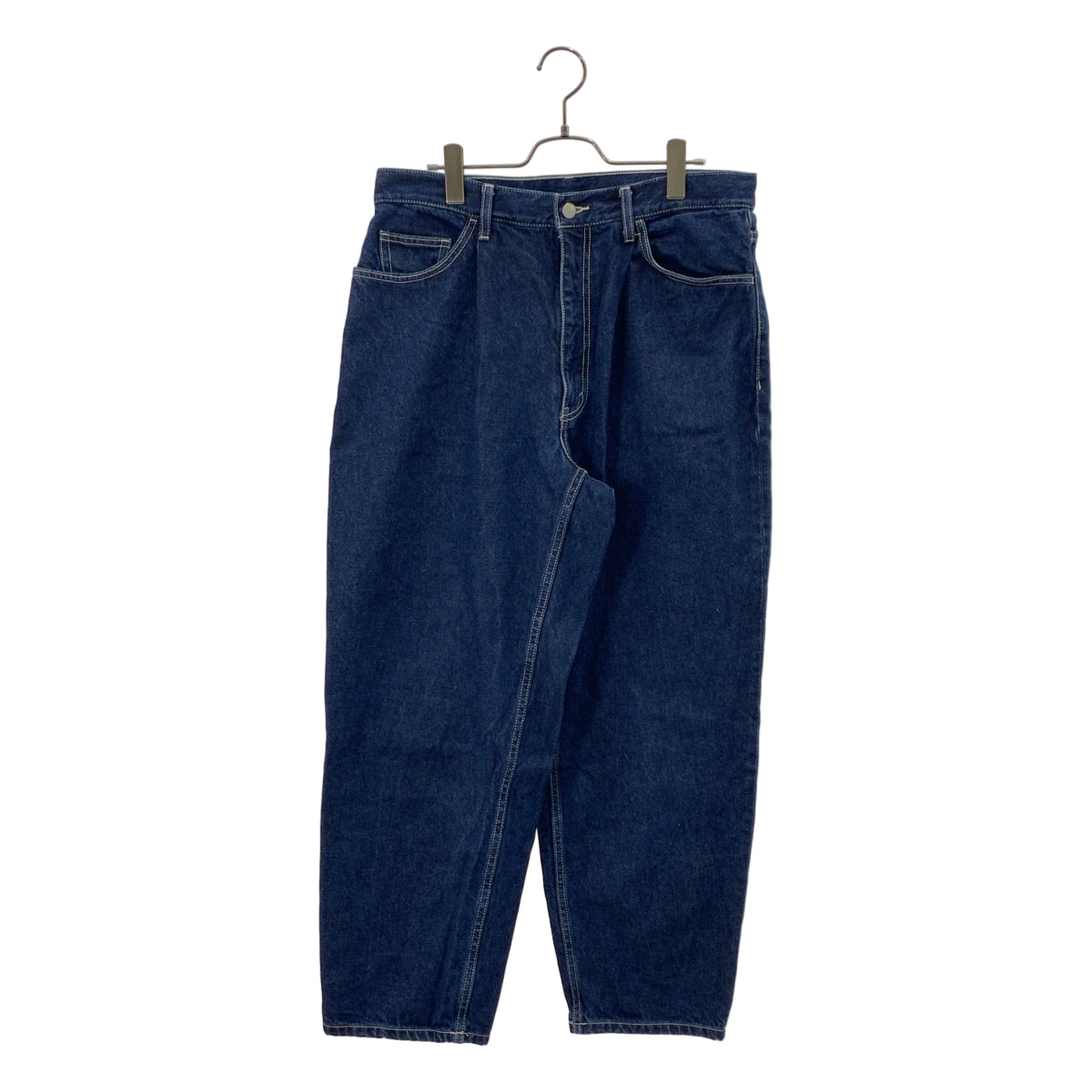 BEAMS / 빔스 | 와이드 테이퍼드 데님 팬츠 | L | 남성