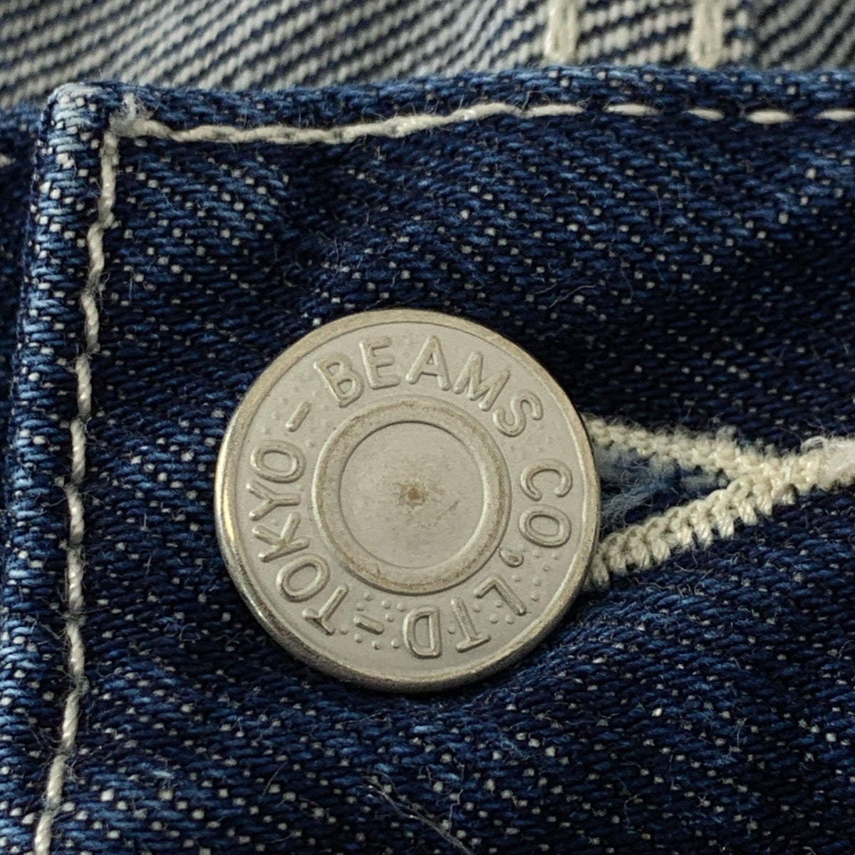 BEAMS | 寬錐形牛仔褲 | L碼 | 男士