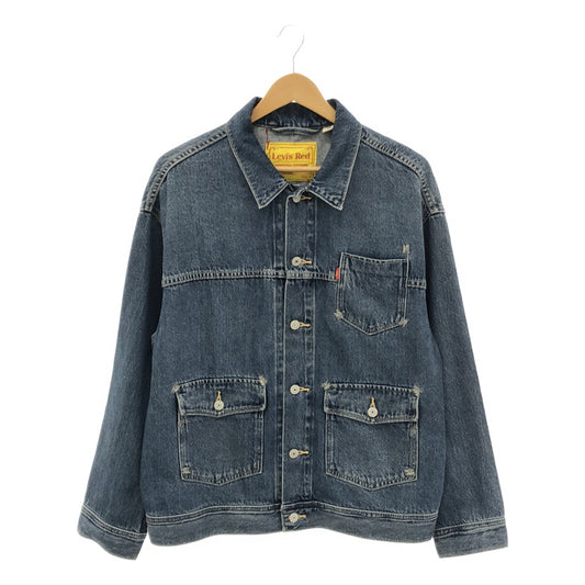 Levi's red / リーバイスレッド | オーバーシルエット デニムジャケット | M | レディース