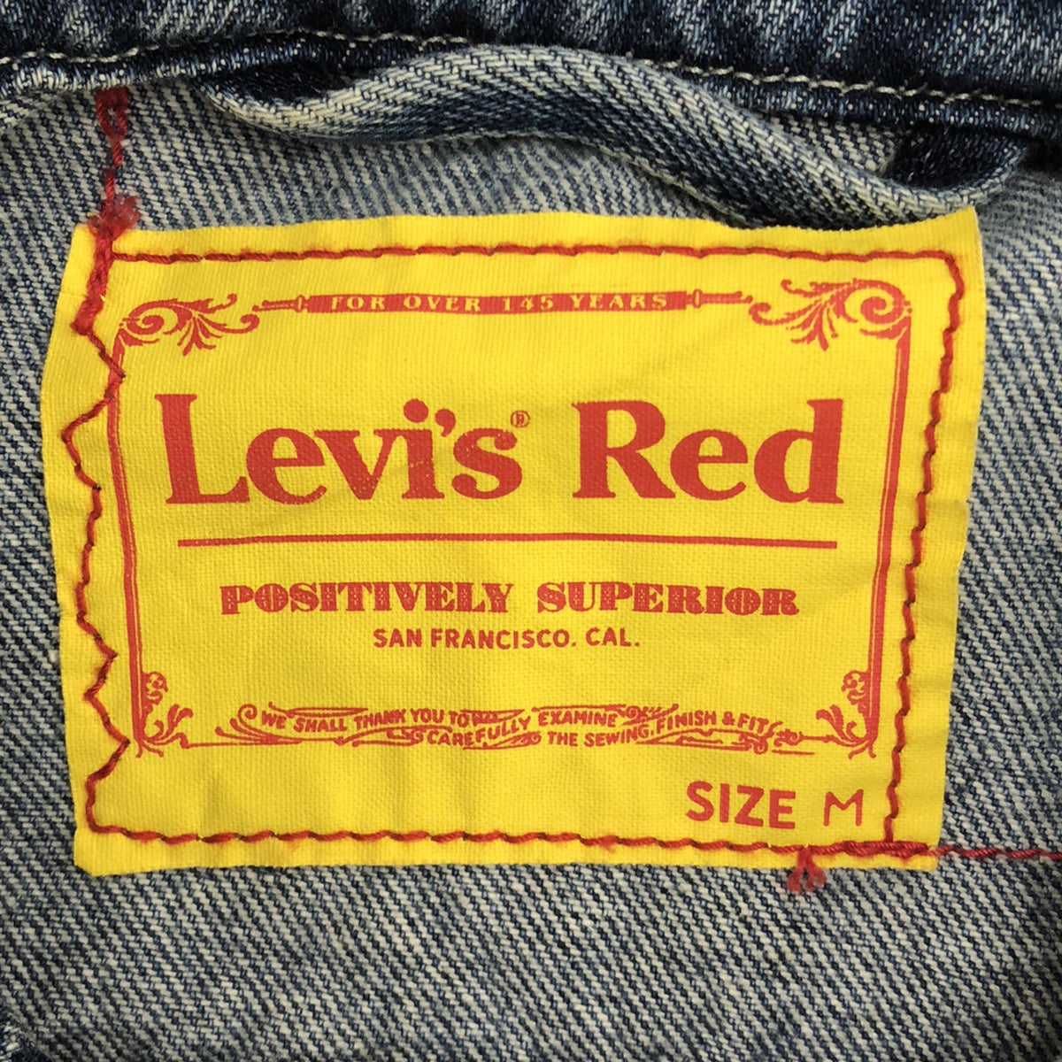 Levi's red / Levi's Red | Oversized denim jacket | M | Women's