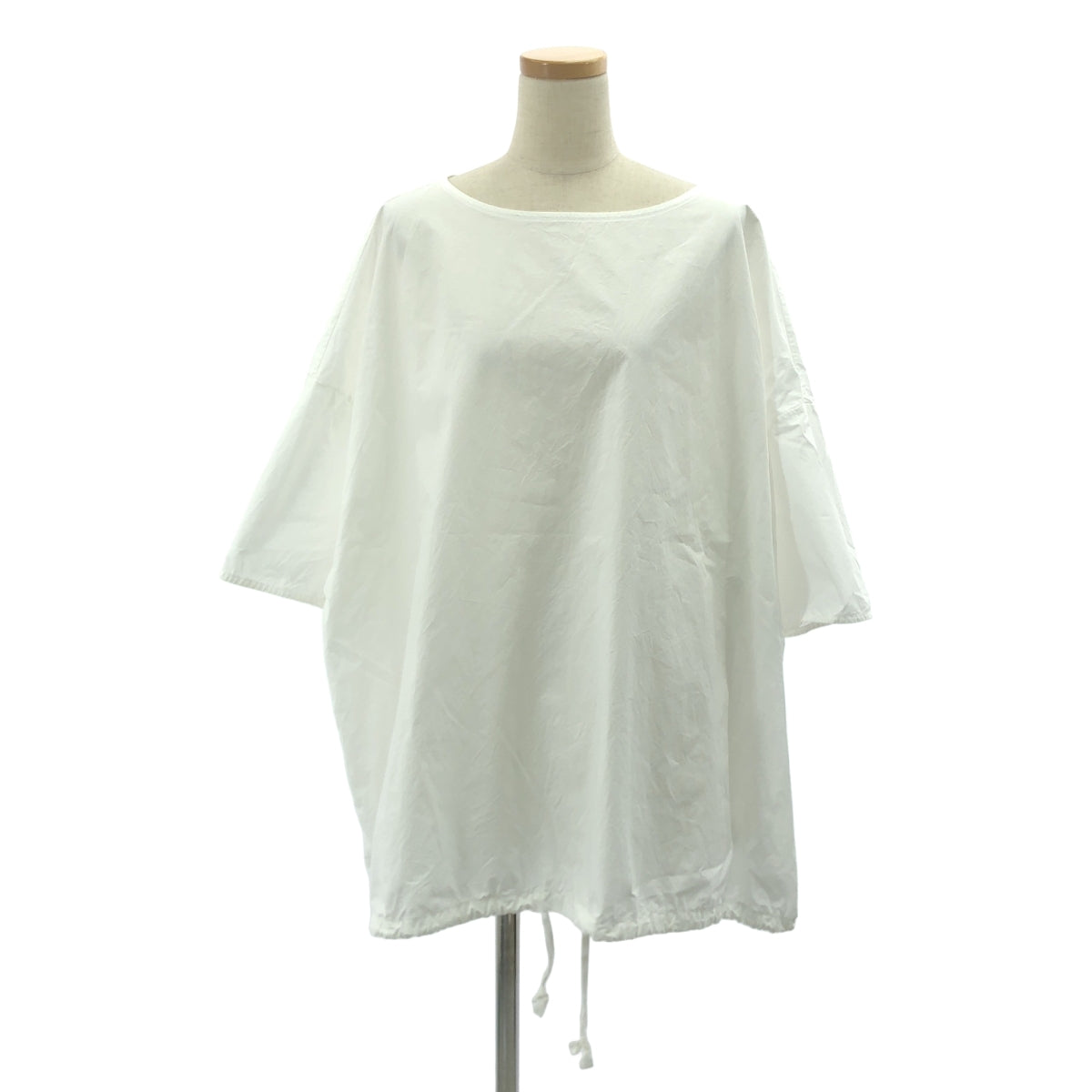 veritecoeur | 抽繩蓬鬆襯衫 | F碼 | 白色 | 女款