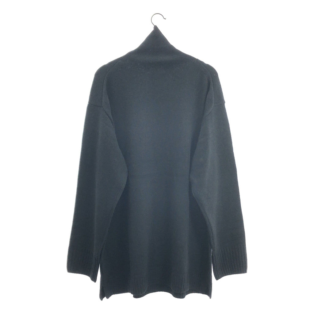【新品】  YOHJI YAMAMOTO POUR HOMME / ヨウジヤマモトプールオム | 2021AW | 花柄 タートル ボタン ニット | 3 | ブラック | メンズ