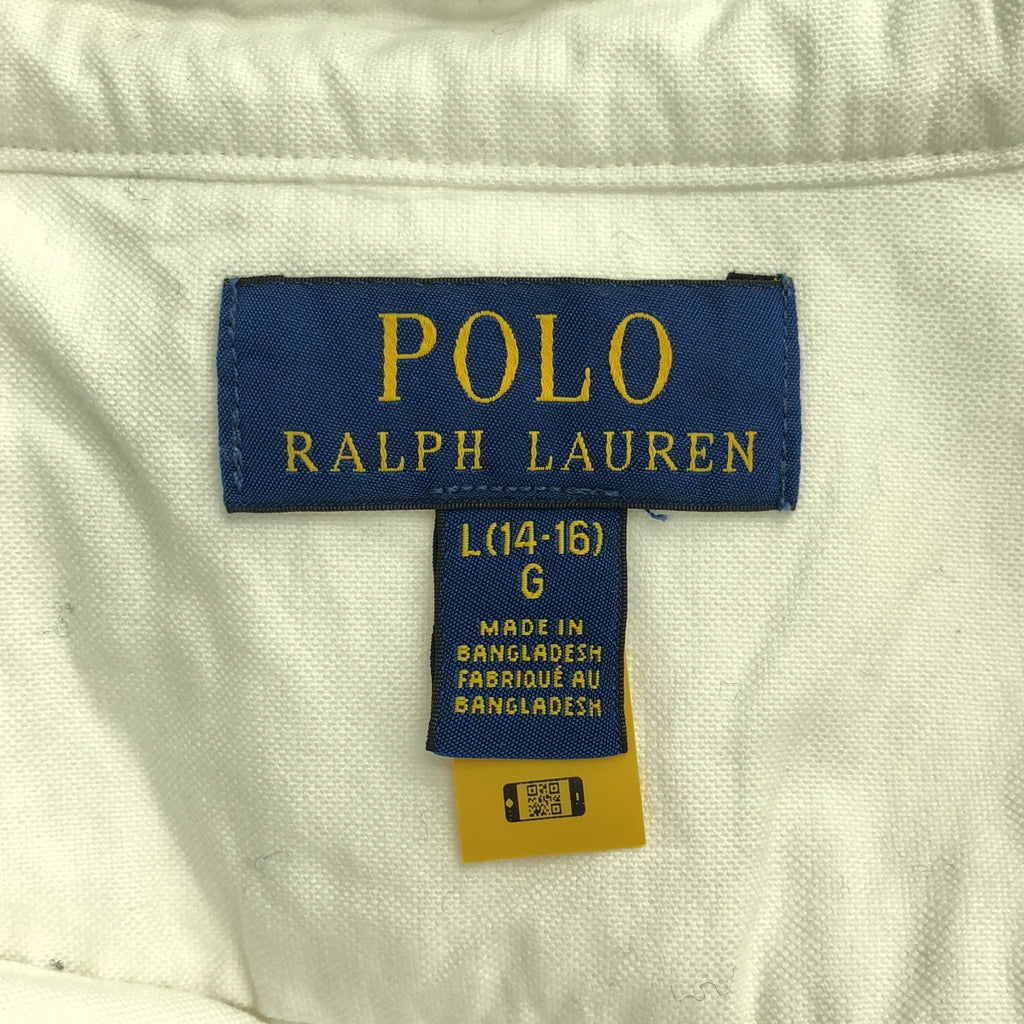POLO RALPH LAUREN | 單點馬標紐扣襯衫/女式襯衫 | L碼 | 女款