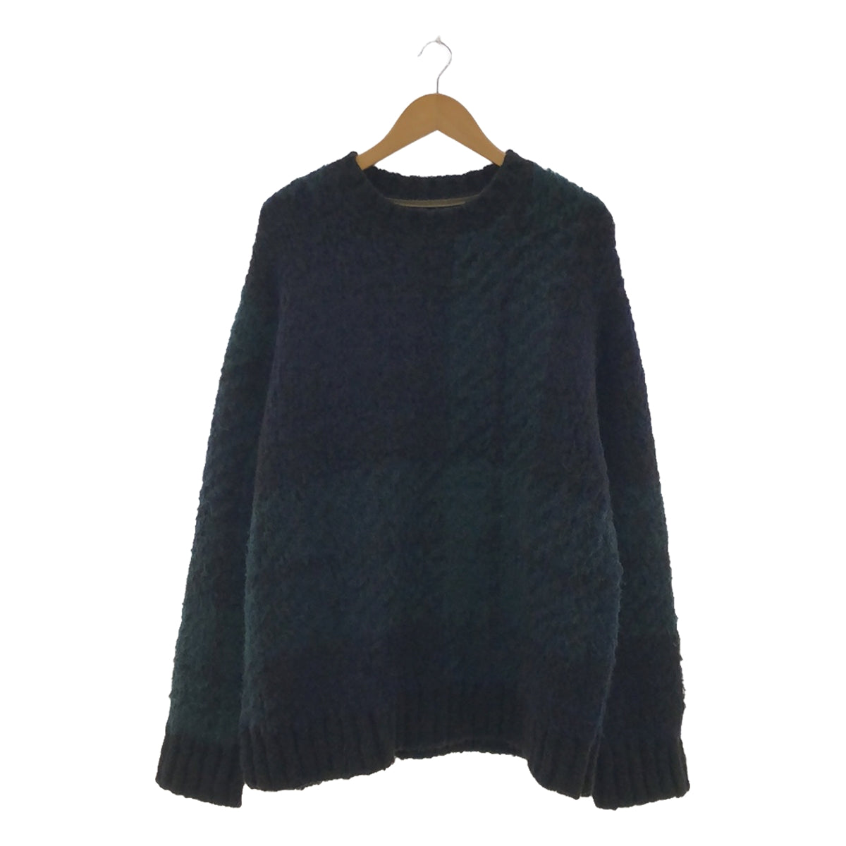 sacai / サカイ | 2023AW | Jacquard Knit Pullover / ジャガード サイドボタンスリット ニット プ – KLD