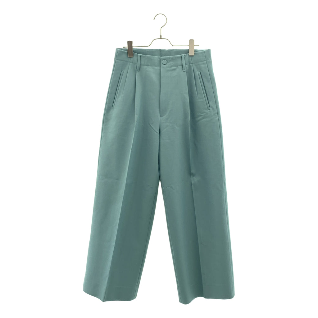 GUCCI | 羊毛雙褶闊腿褲 |