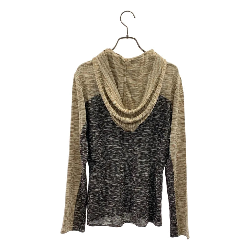 MAISON KITSUNE / メゾンキツネ | フーディー サマーニット | XS | マルチカラー | レディース