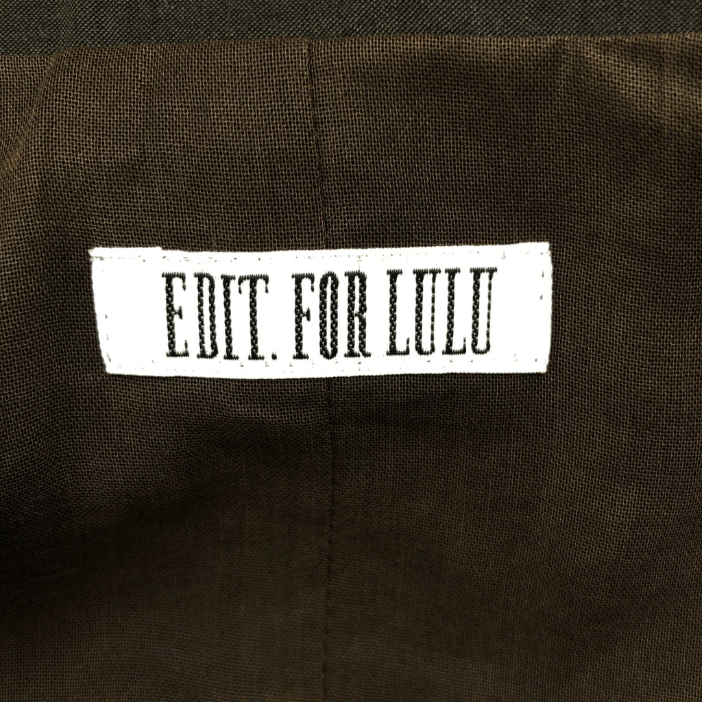 EDIT. FOR LULU / 에디트폴루 | 2024SS | 와셔 릴렉스 재킷 |