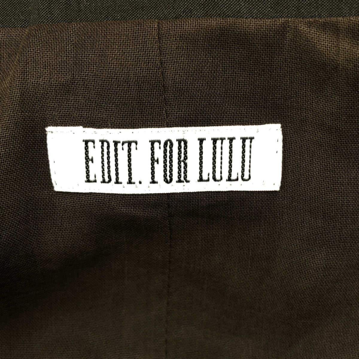 EDIT. FOR LULU / 에디트폴루 | 2024SS | 와셔 릴렉스 재킷 |