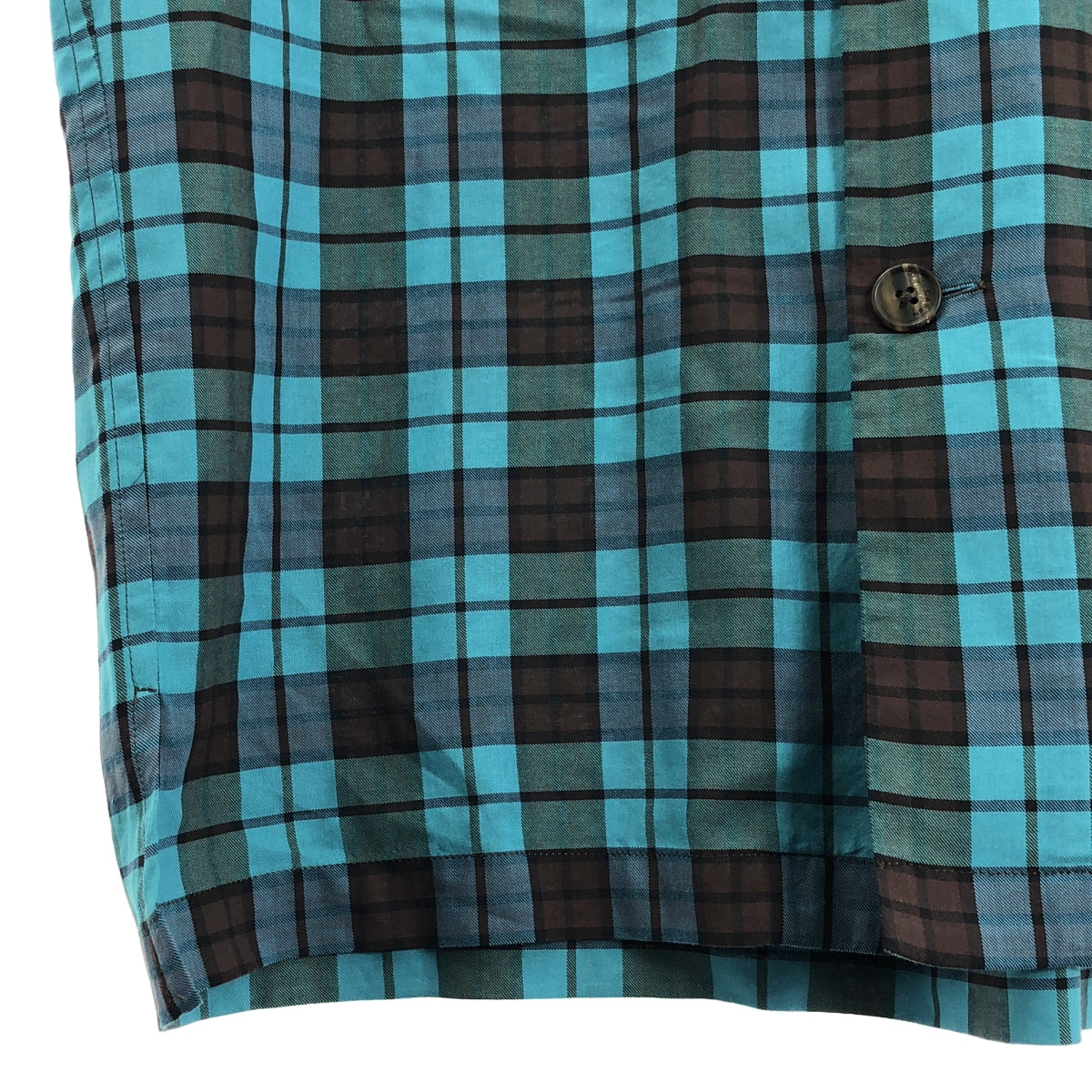 CABaN | 棉質萊賽爾格紋開領襯衫 | 小尺寸 | 多色 | 男款