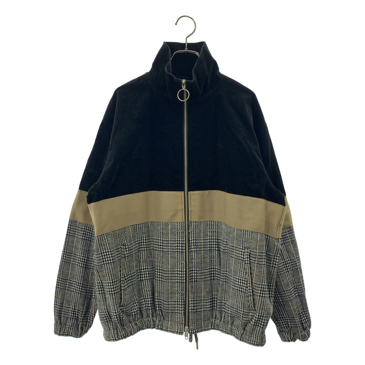 UNITED TOKYO / ユナイテッドトウキョウ | コーデュロイ カッティング チェックブルゾン | 2 | メンズ