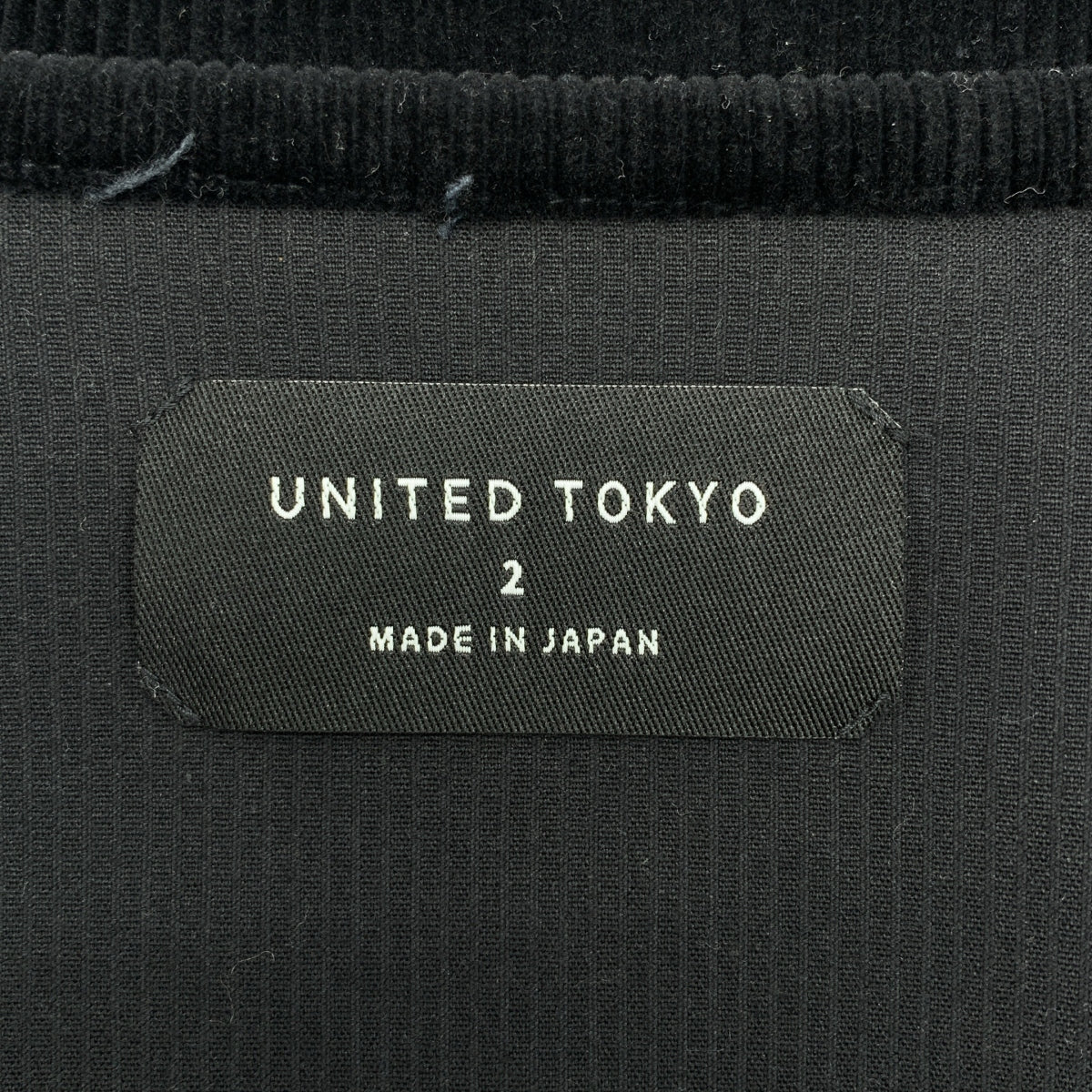 UNITED TOKYO / ユナイテッドトウキョウ | コーデュロイ カッティング チェックブルゾン | 2 | メンズ