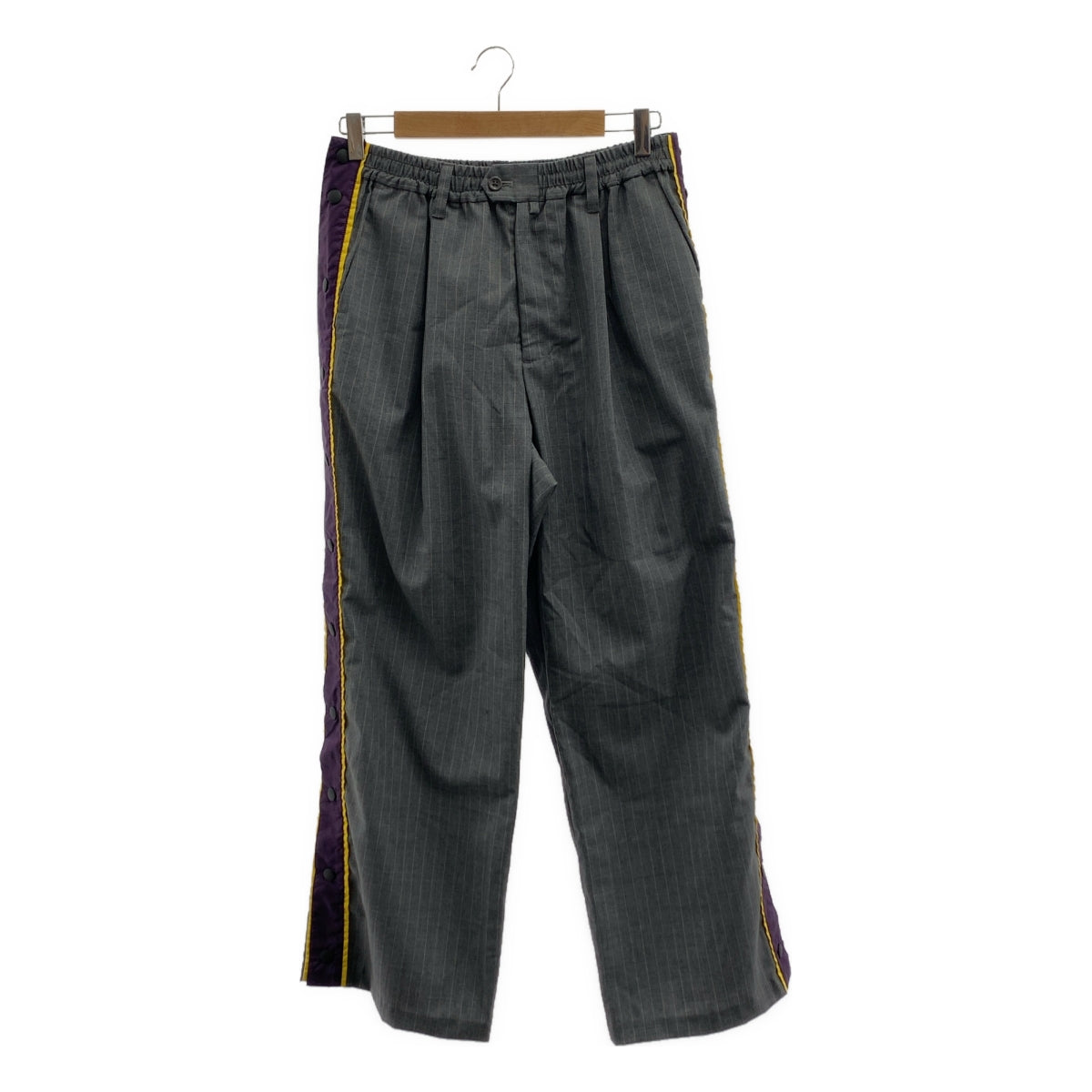 meagratia / 메아그라티아 | side open slacks 스트라이프 스트레이트 팬츠 | 2 |