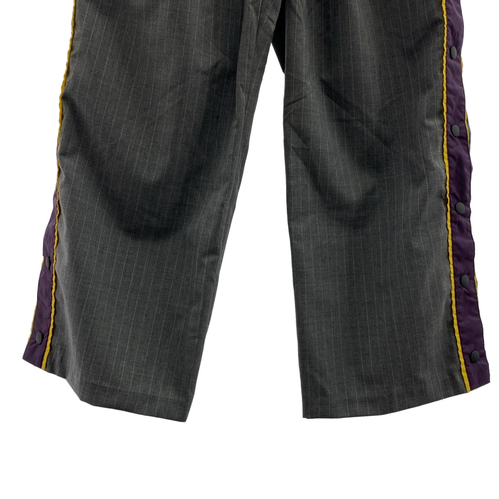 meagratia / 메아그라티아 | side open slacks 스트라이프 스트레이트 팬츠 | 2 |