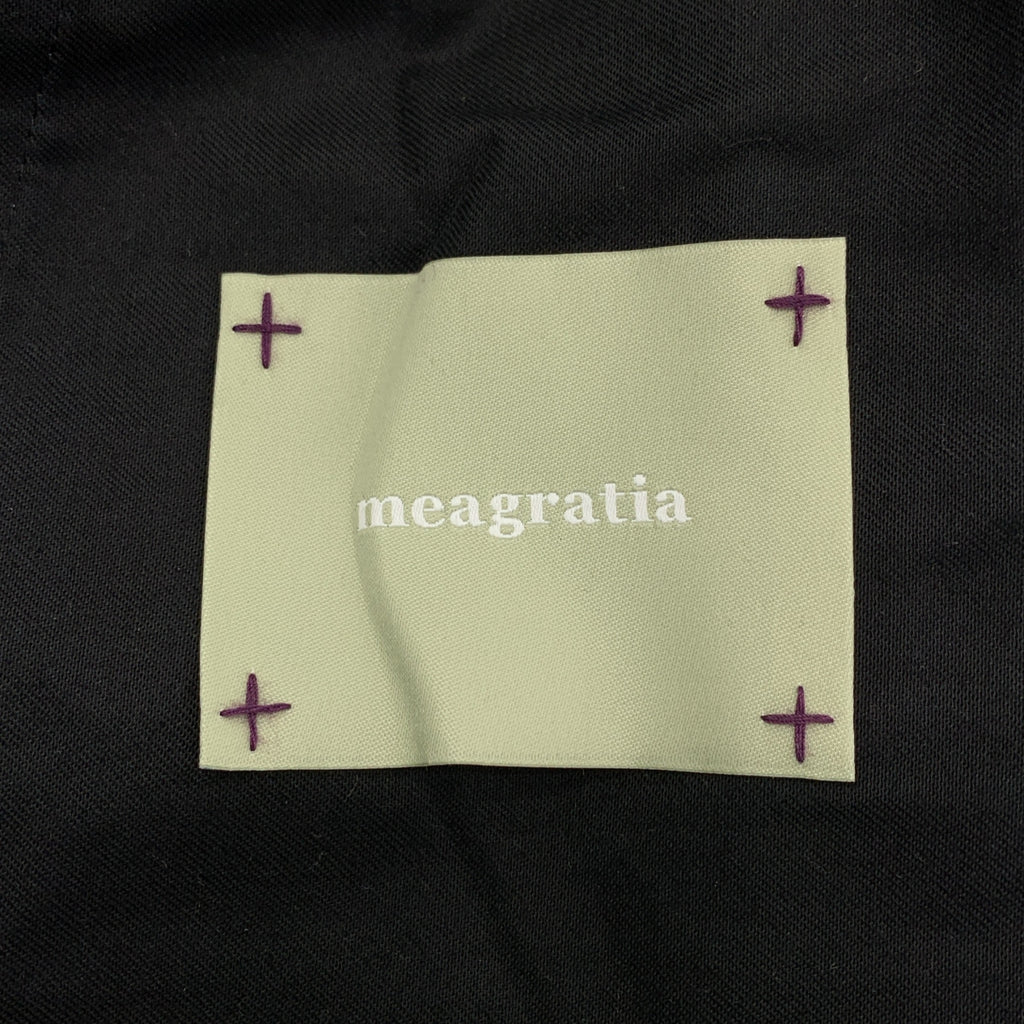 meagratia / 메아그라티아 | side open slacks 스트라이프 스트레이트 팬츠 | 2 |