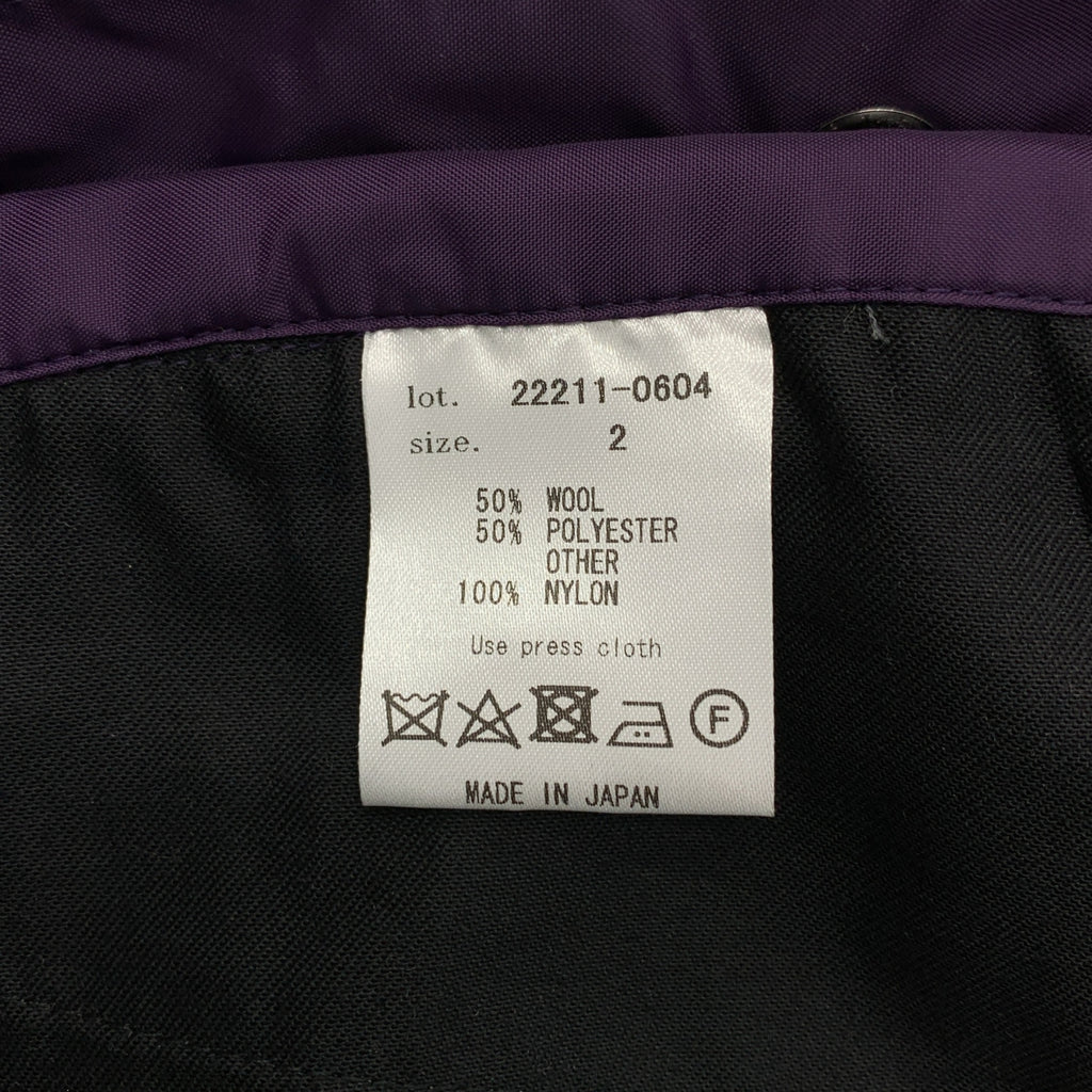 meagratia / 메아그라티아 | side open slacks 스트라이프 스트레이트 팬츠 | 2 |