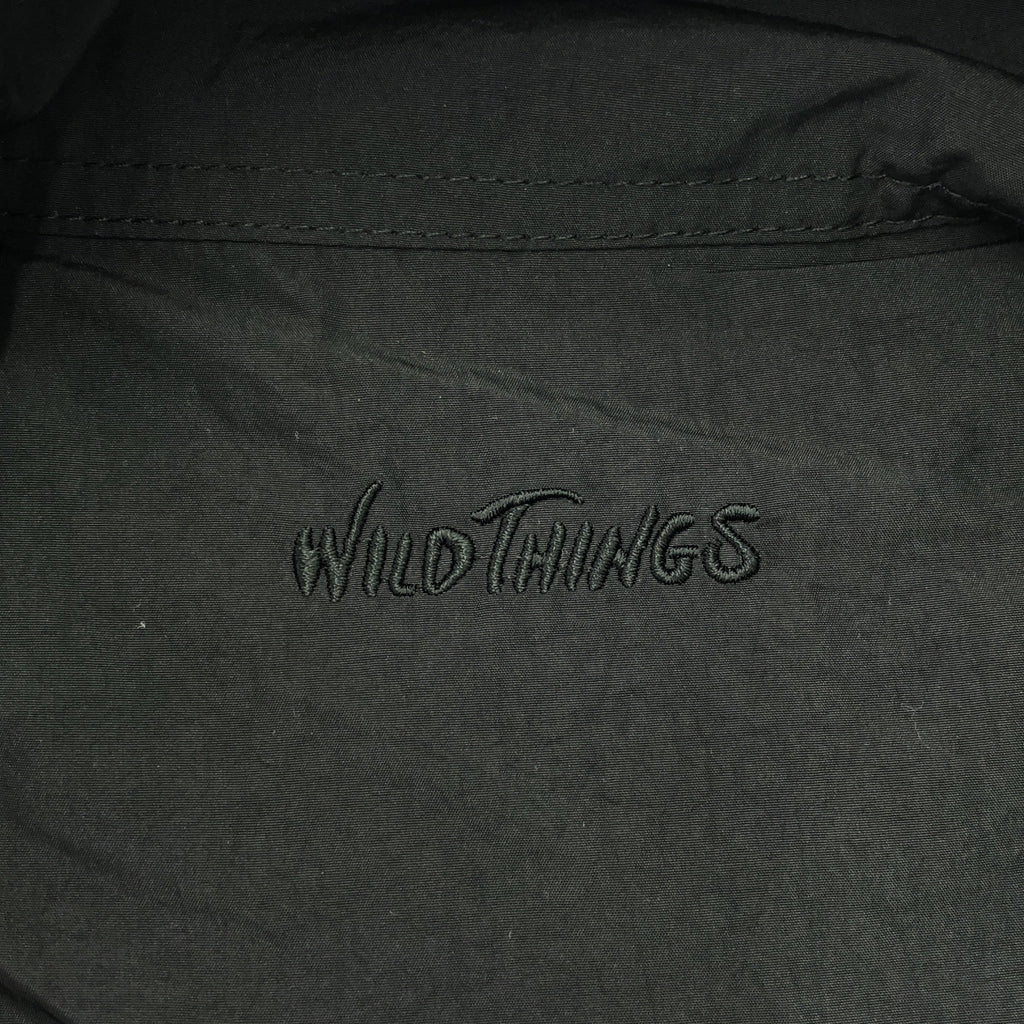 【新品】  WILD THINGS / ワイルドシングス | リバーシブルベスト | F | ブラック×ブルー | レディース