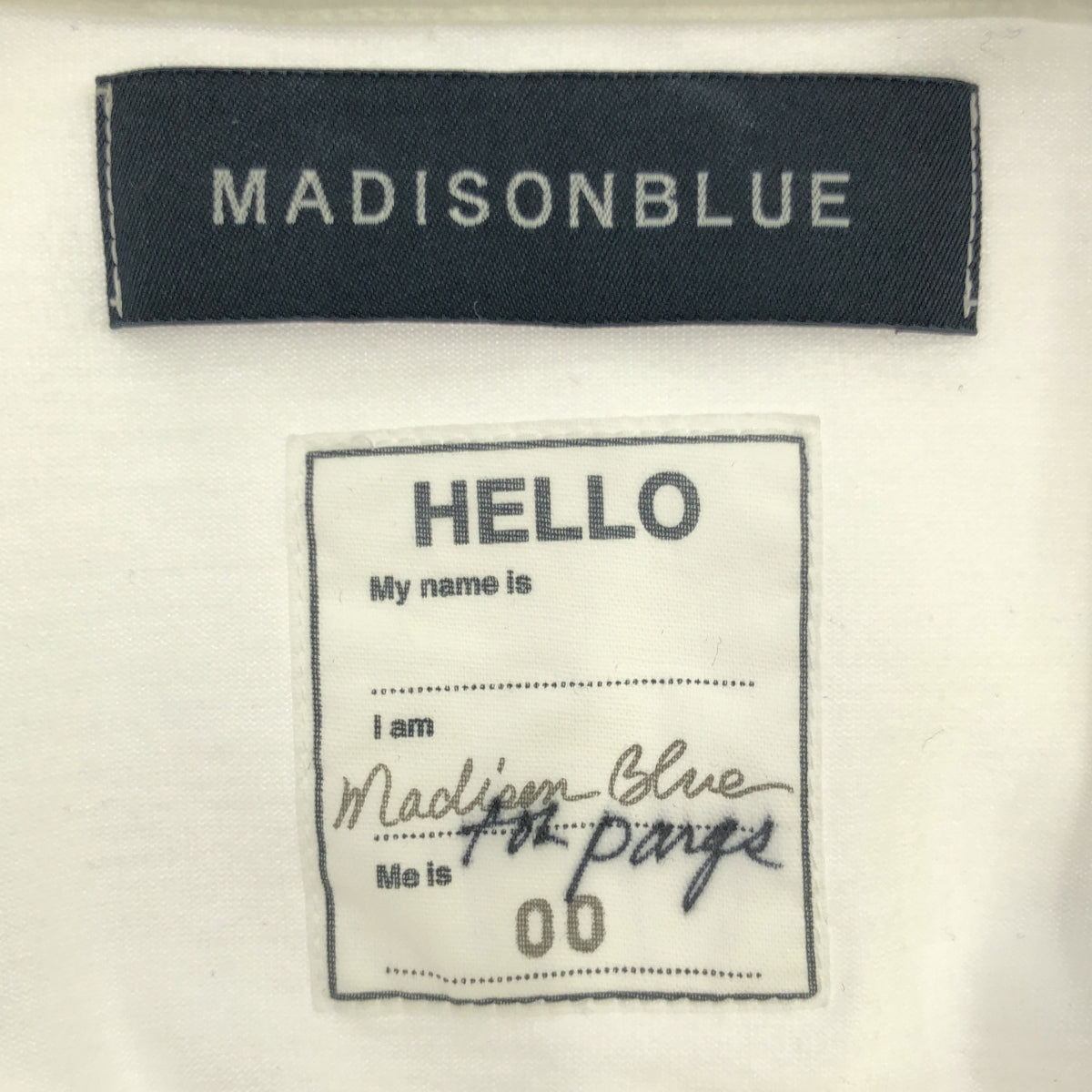 MADISON BLUE / マディソンブルー | コットン ポケットTシャツ | 00(XS) | ホワイト | レディース