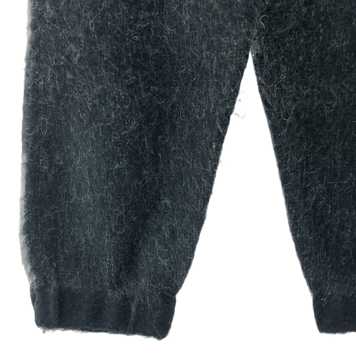 【신품】 SON OF THE CHEESE / 사노바 치즈 | Mohair Track Pants 모헤어 트랙 팬츠 | M | 블랙 | 남성