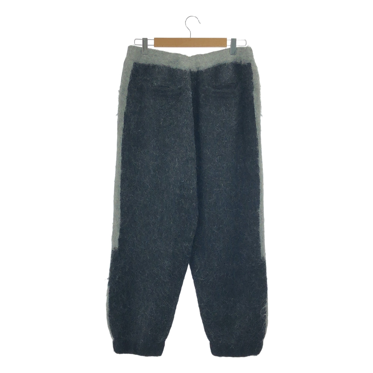 【신품】 SON OF THE CHEESE / 사노바 치즈 | Mohair Track Pants 모헤어 트랙 팬츠 | M | 블랙 | 남성