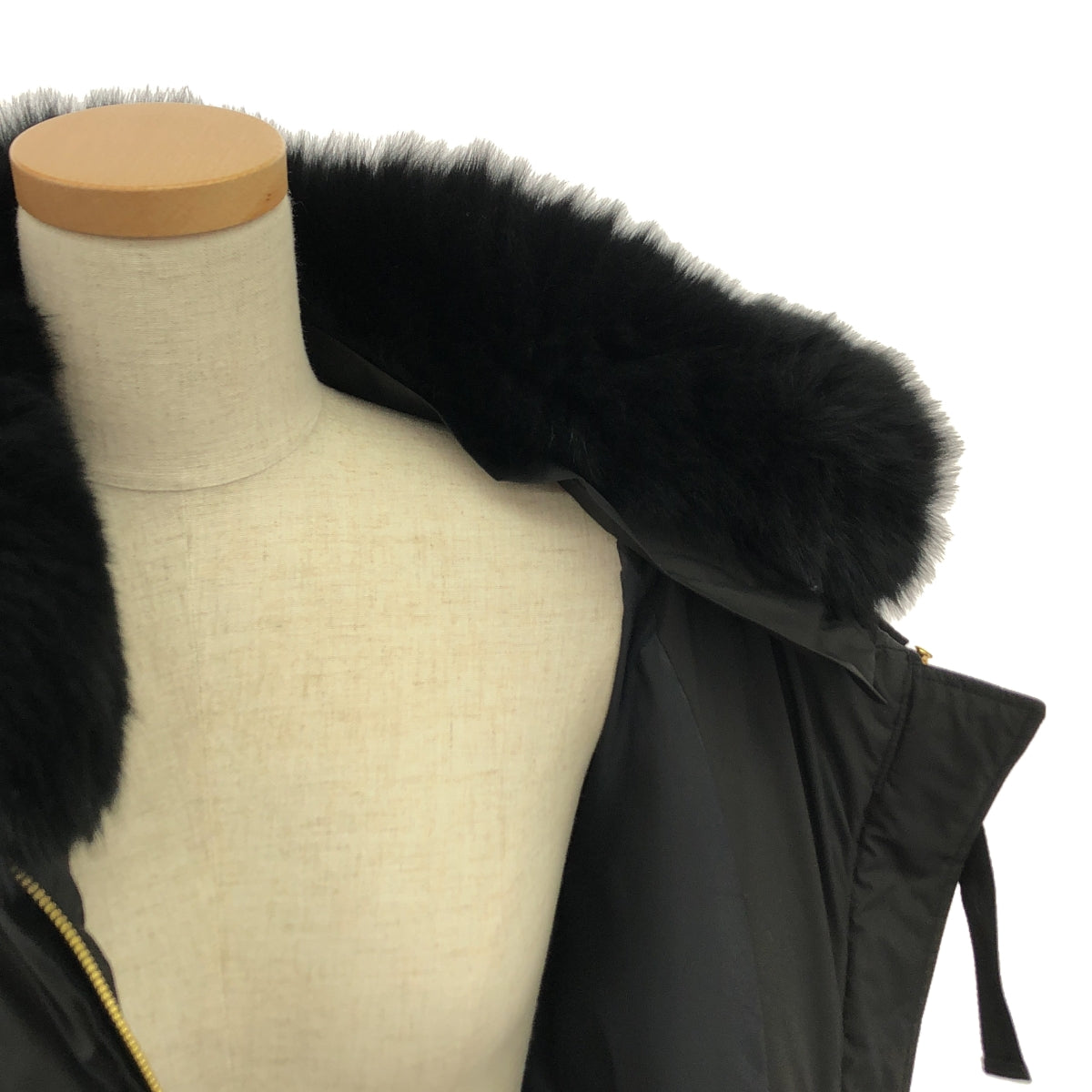 Deuxieme Classe | Hooded down fur coat | F | Women's