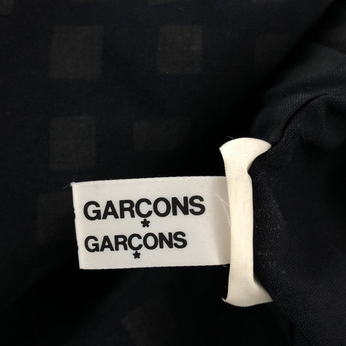 COMME des GARCONS COMME des GARCONS / 콤콤 | 2010AW | 울 체크 프린트 프릴 티어드 이지 스커트 | XS | 네이비 | 여성