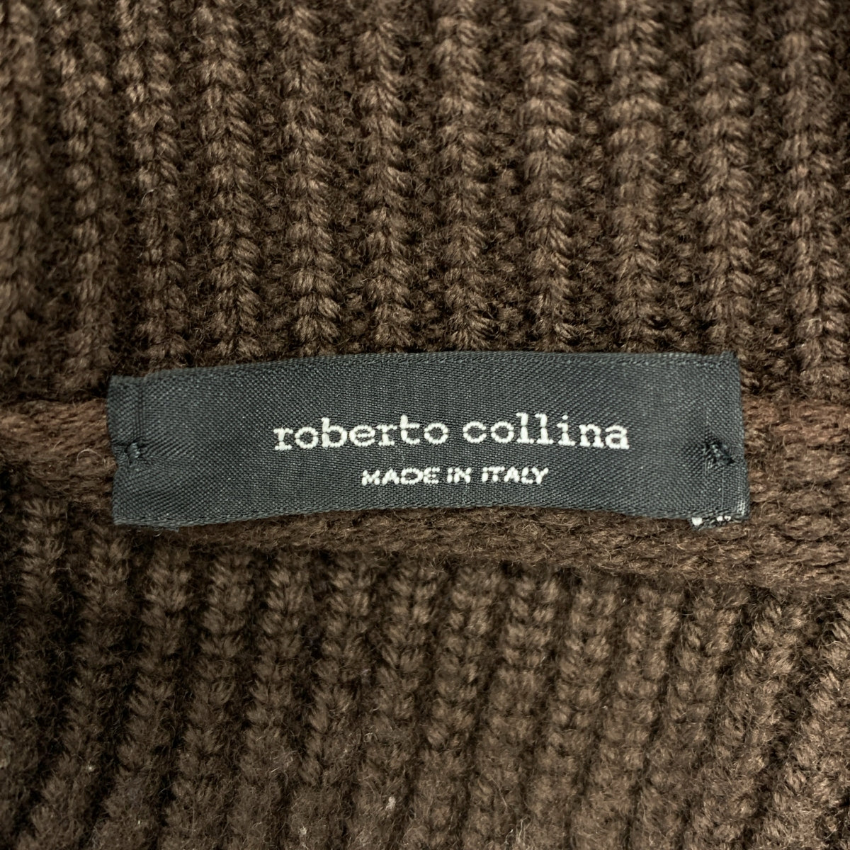 ROBERTO COLLINA / ロベルトコリーナ | ウール タートルネック ニット | 46 | メンズ