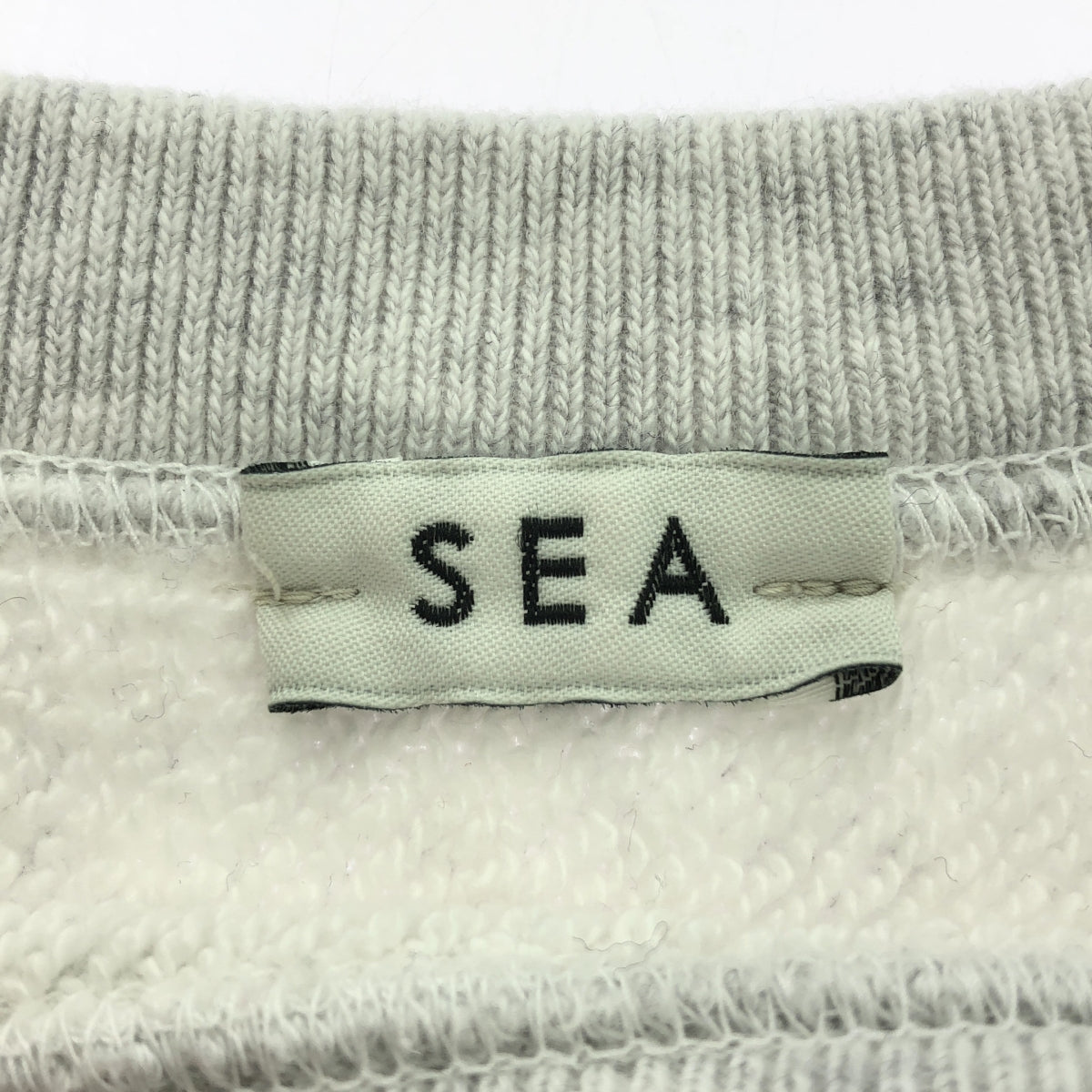 SEA / シー | Seavalley Mountain Club コットン 刺しゅう スウェット | F | グレー | レディース SEA / シー | Seavalley Mountain Club コットン 刺しゅう