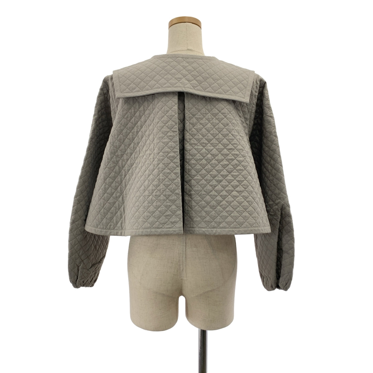 madder madder / マダマダ | 2021AW | 着脱可付け襟 / ヒマワリビッグセーラーカラーボレロ ジャケット | F | レディース