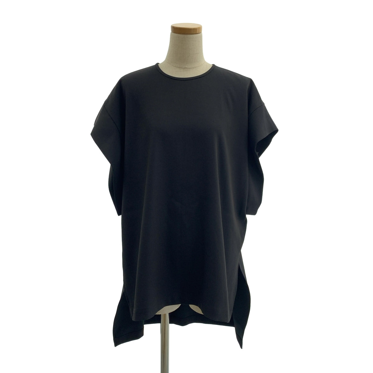 LE PHIL / 루필 | 2WAY 능직 블라우스 슬릿 풀오버 | F | 여성