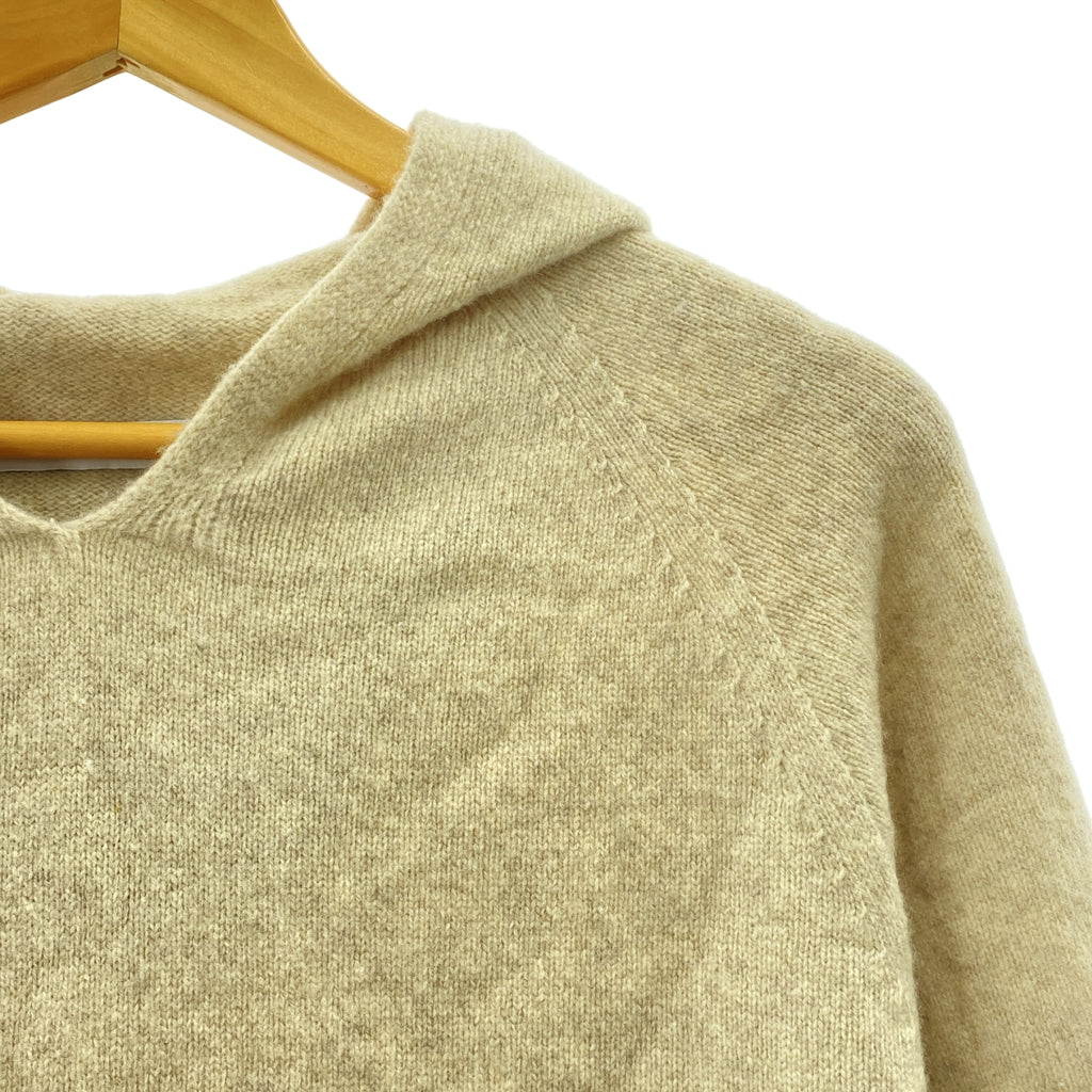 Framework | 2022 秋冬系列 | 羊絨混紡壓縮羊毛連帽套頭針織衫 | F 碼 | 女款