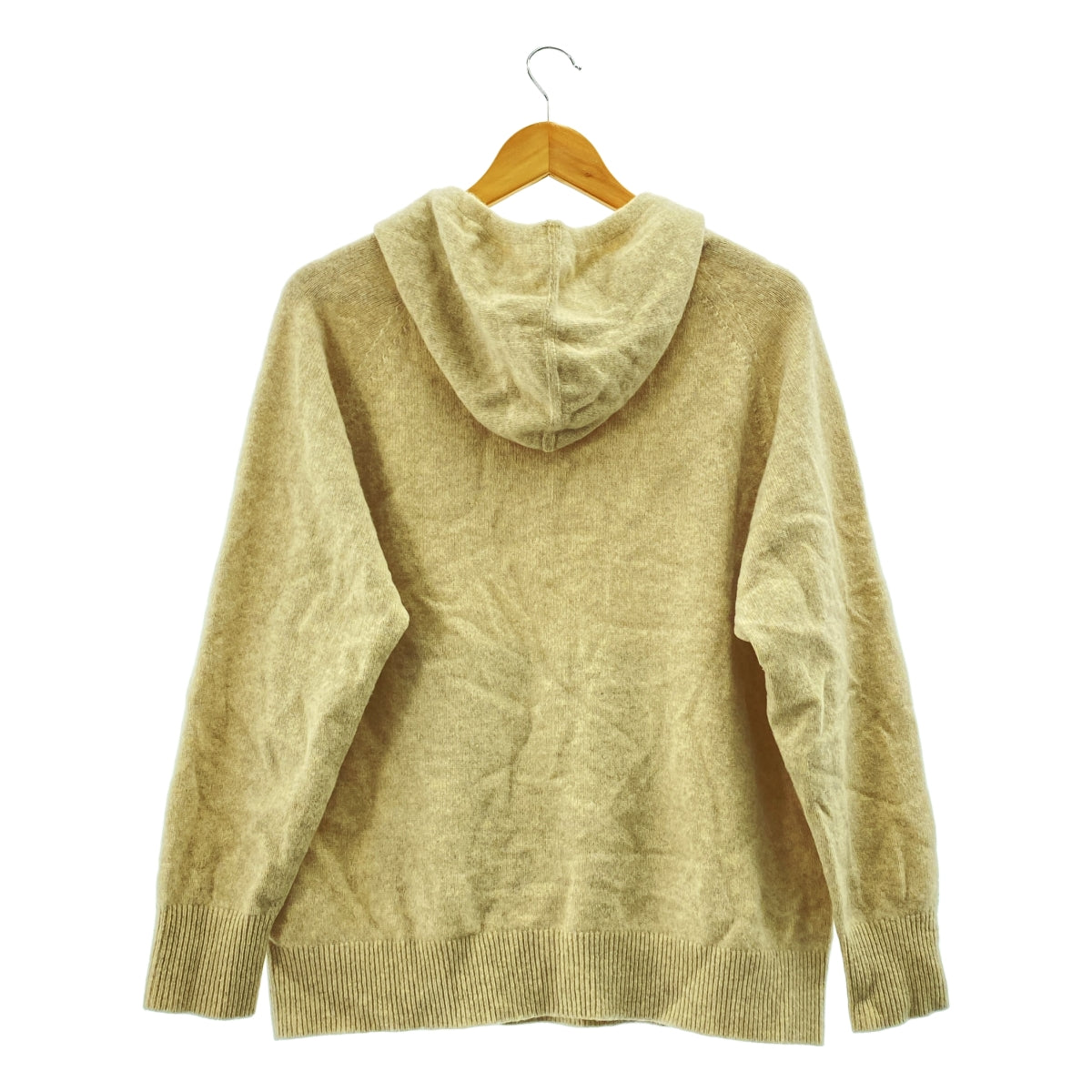 Framework | 2022 秋冬系列 | 羊絨混紡壓縮羊毛連帽套頭針織衫 | F 碼 | 女款