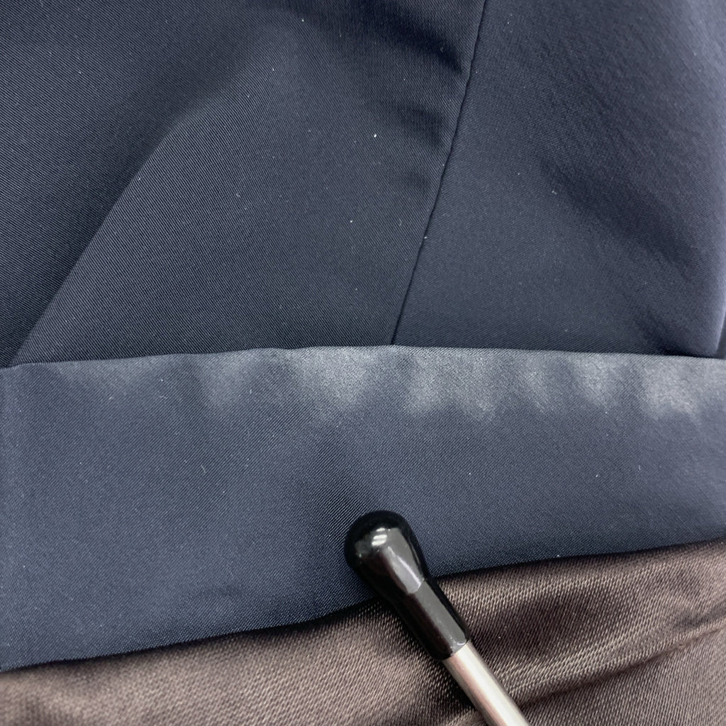 D-due | 混合材質多層褶皺外套 / 全襯裡 |