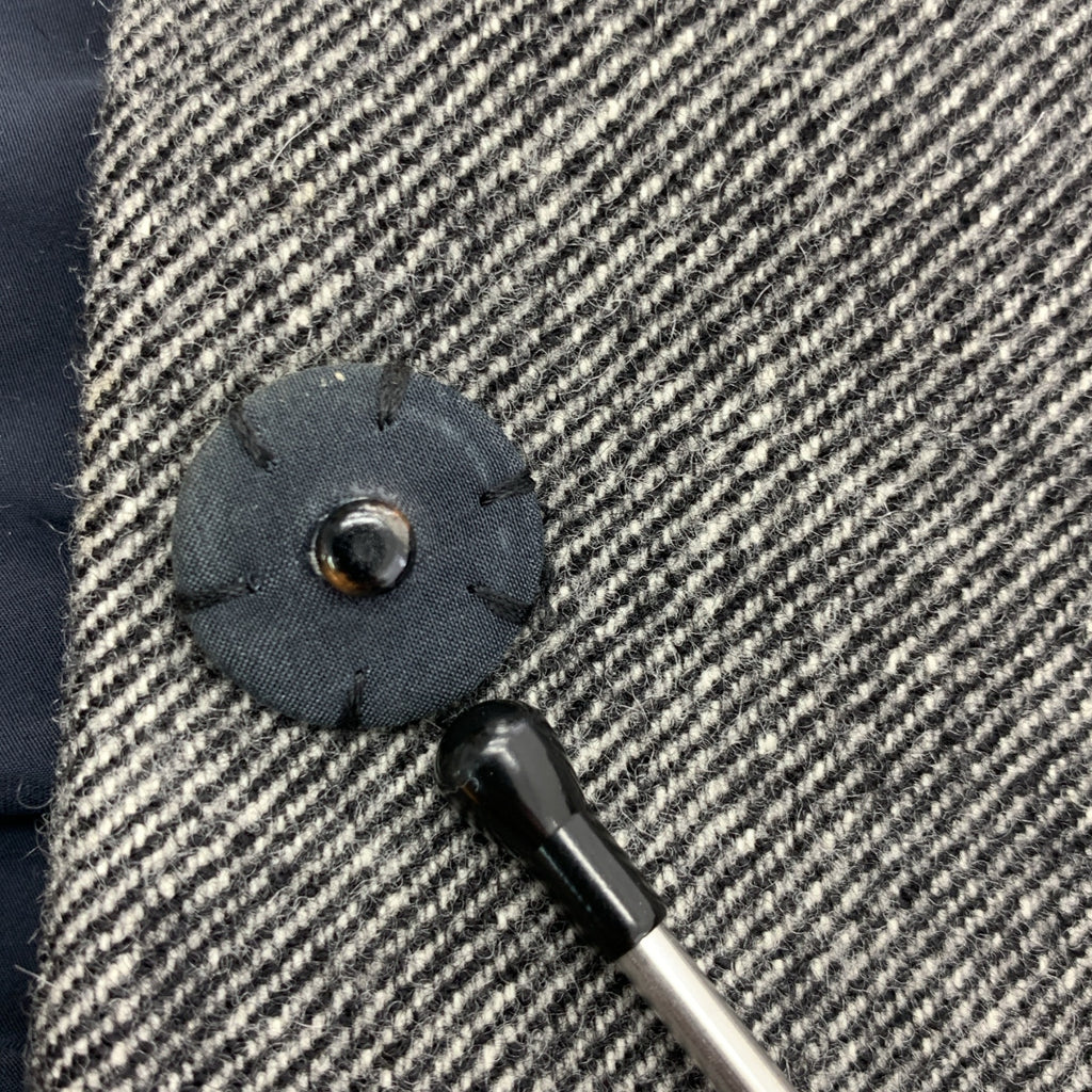 D-due | 混合材質多層褶皺外套 / 全襯裡 |