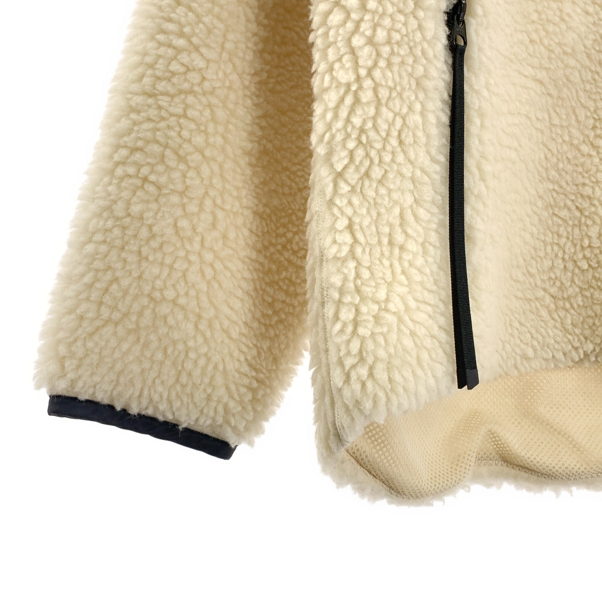 HYKE / ハイク | 2023AW | FAUX SHEARLING JACKET フェイクムートン ボアジャケット | 1 | レディース