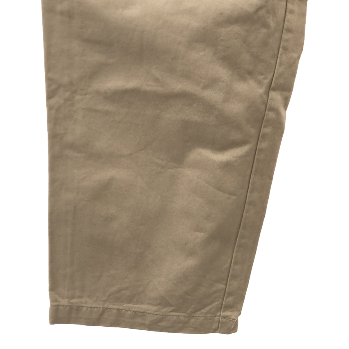 DE BONNE FACTURE | 2-pleat chino pants | Beige | Men's