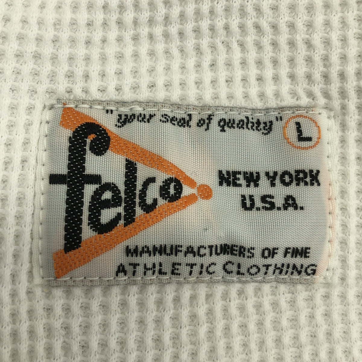 FELCO / フェルコ | 霜降り ジップ スウェット フーディ / サーマル総裏地 | L | グレー | メンズ
