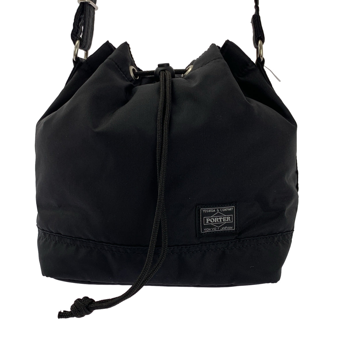 COMME des GARCONS / コムデギャルソン | 2022AW | ×PORTER / ナイロン 巾着 ショルダーバッグ |