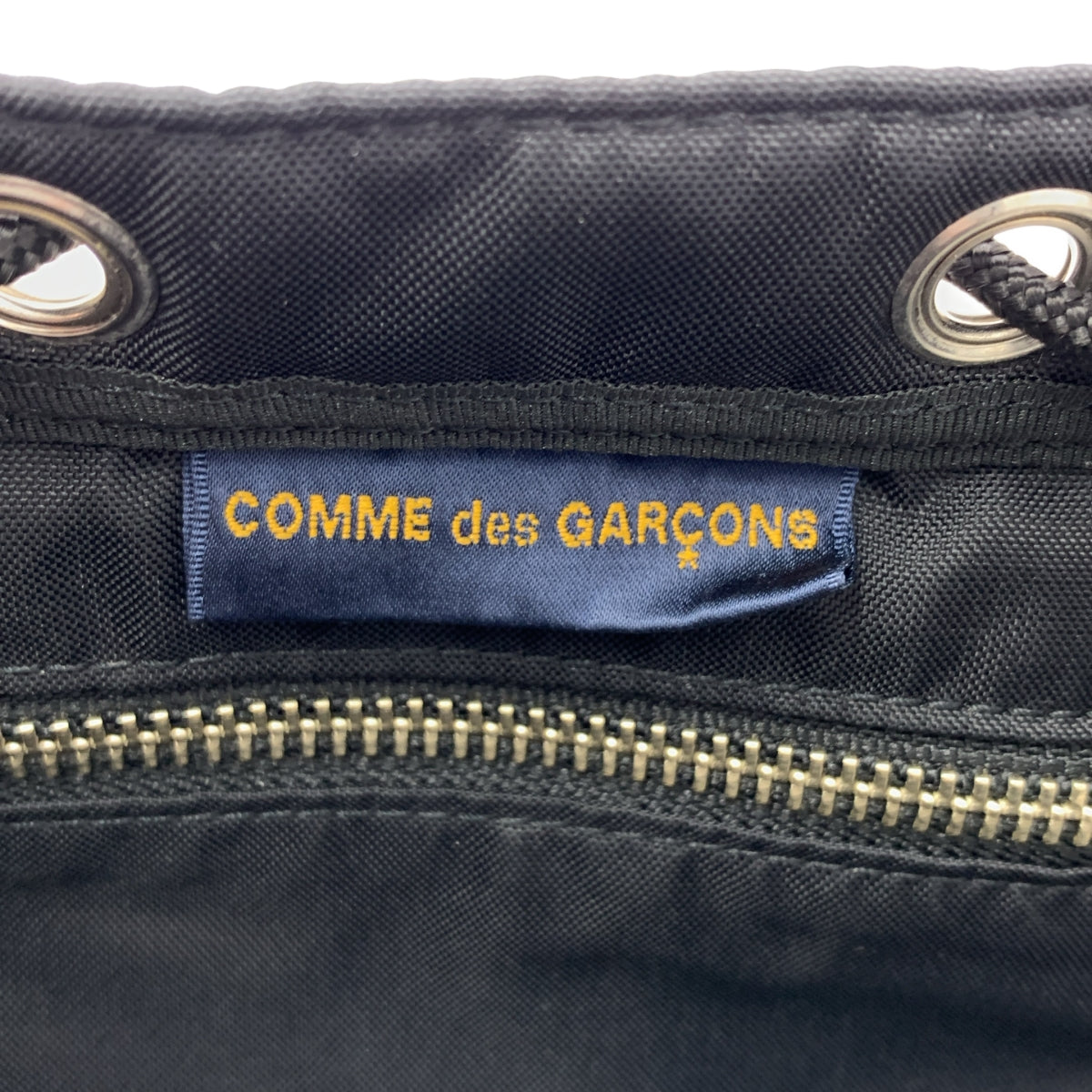 COMME des GARCONS / コムデギャルソン | 2022AW | ×PORTER / ナイロン 巾着 ショルダーバッグ |