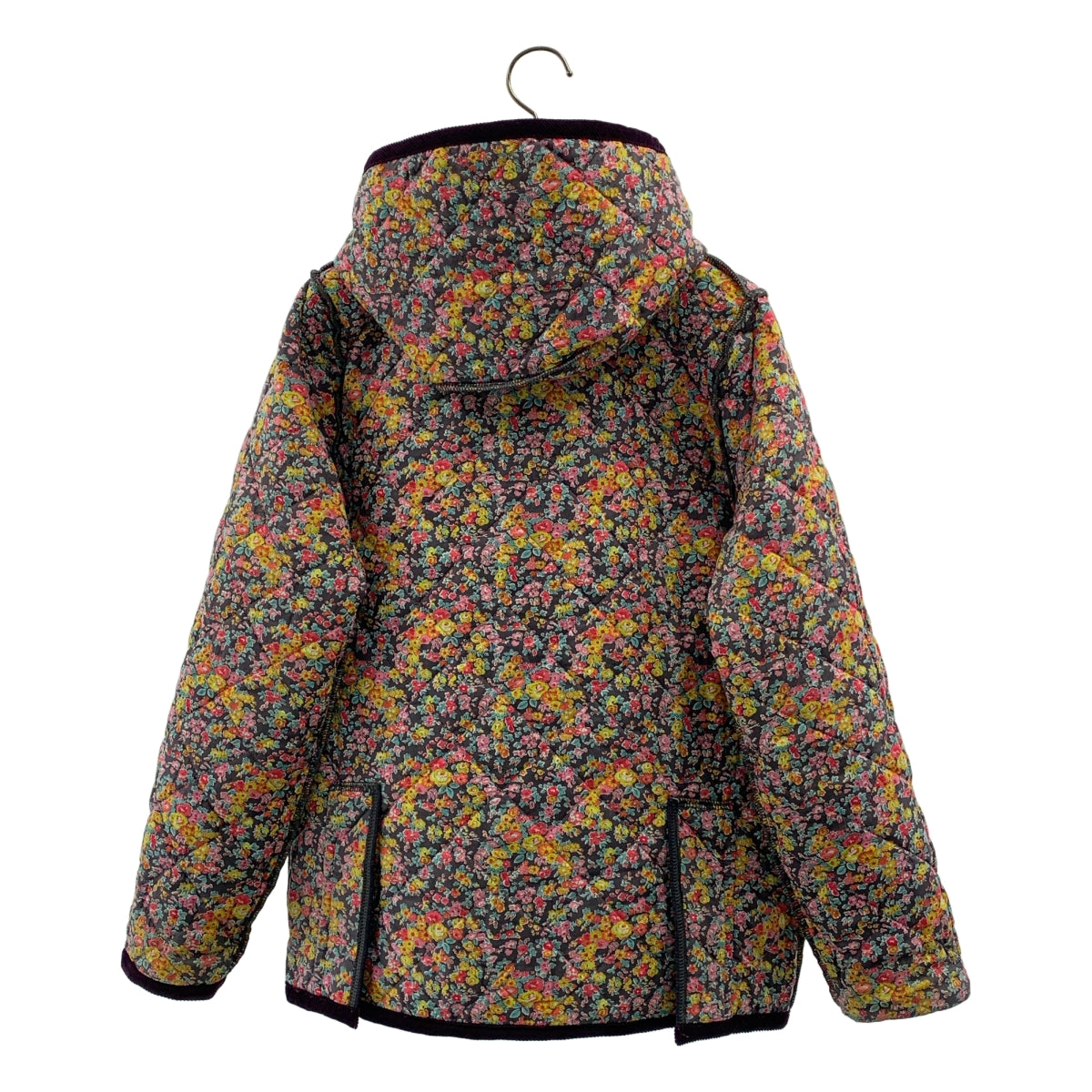 LAVENHAM / 라벤햄 | LIBERTY / 리버티 로고 버튼 퀼팅 재킷 후디 | 38 | 여성